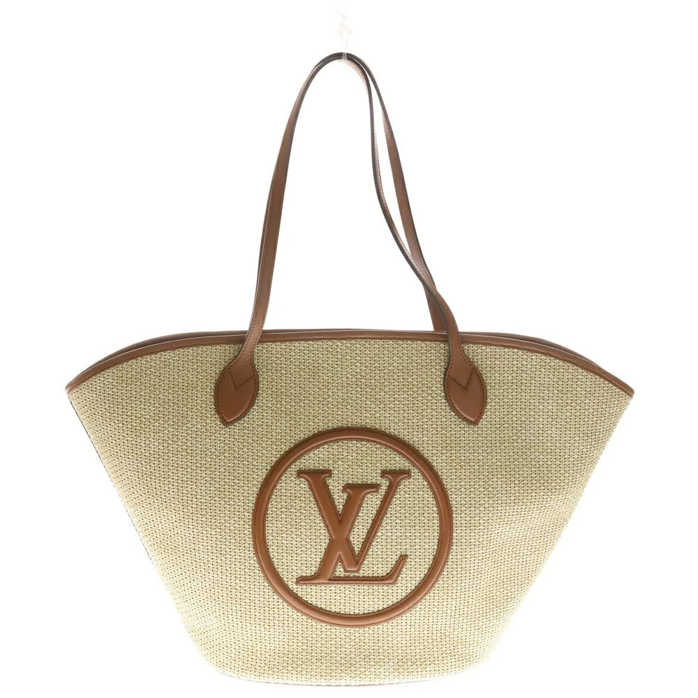 LOUIS VUITTON Spring the City Saint Jacques Tote Bag Beige Brown